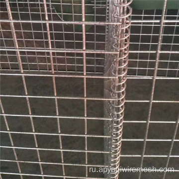 Гальванизированная сварная коробка Gabion Gabion